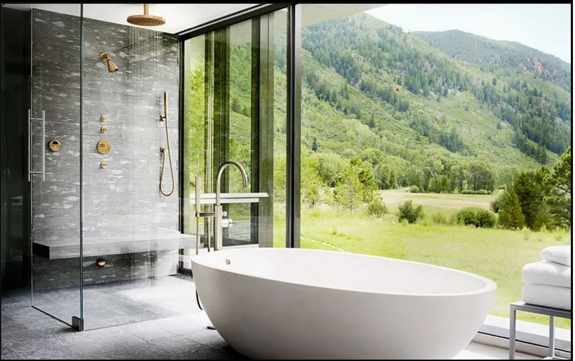 What uses more water, the shower or the tub?